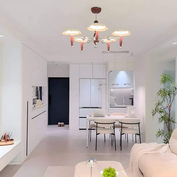 Tavren Chandelier – Mid-Century Retro Living Room Chandelier