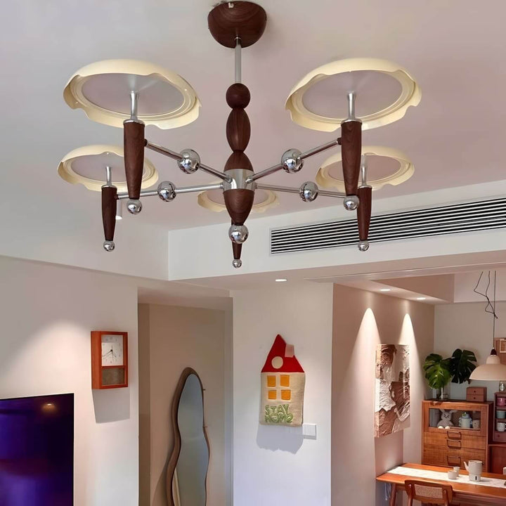 Tavren Chandelier – Mid-Century Retro Living Room Chandelier