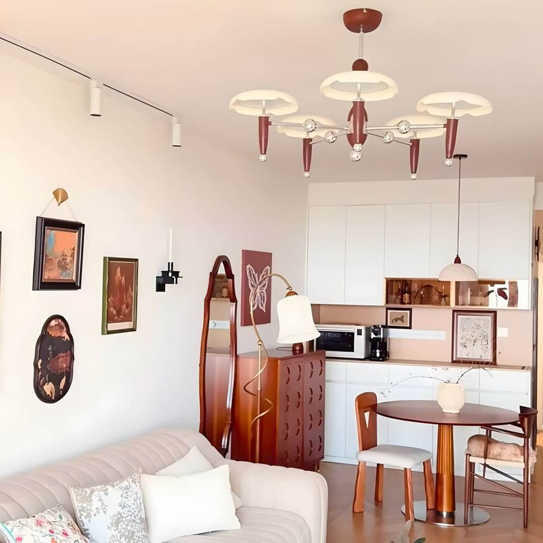 Tavren Chandelier – Mid-Century Retro Living Room Chandelier