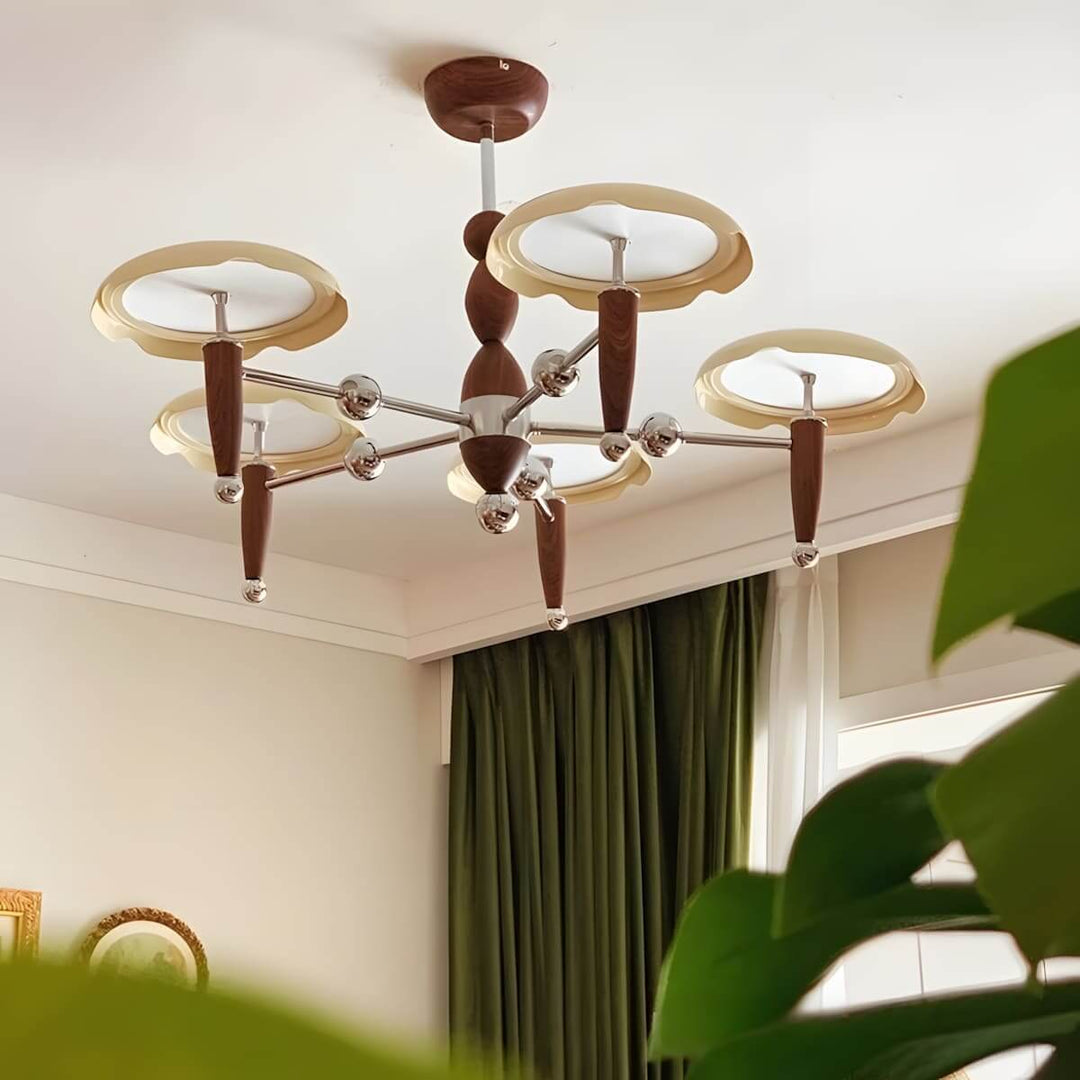 Tavren Chandelier – Mid-Century Retro Living Room Chandelier
