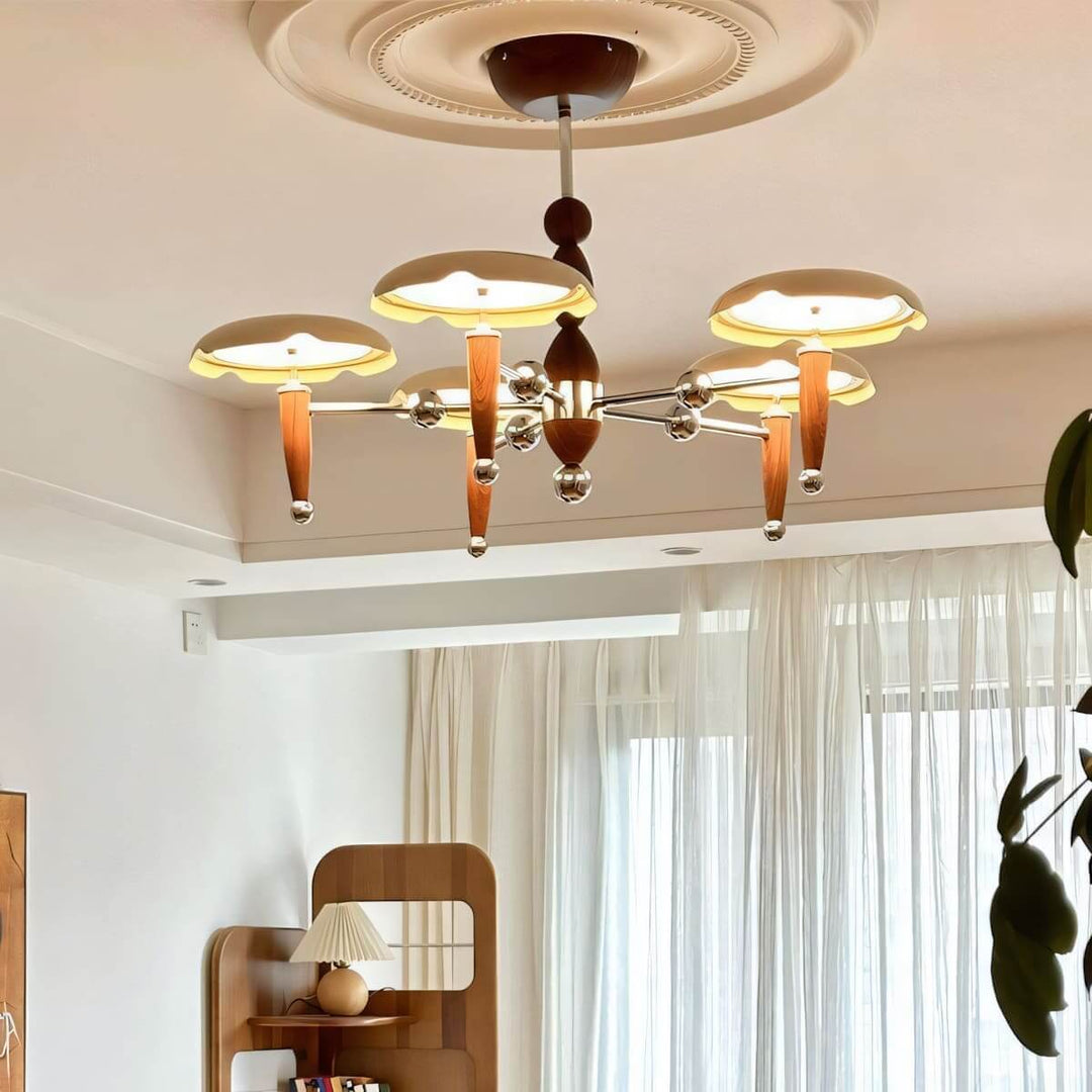 Tavren Chandelier – Mid-Century Retro Living Room Chandelier