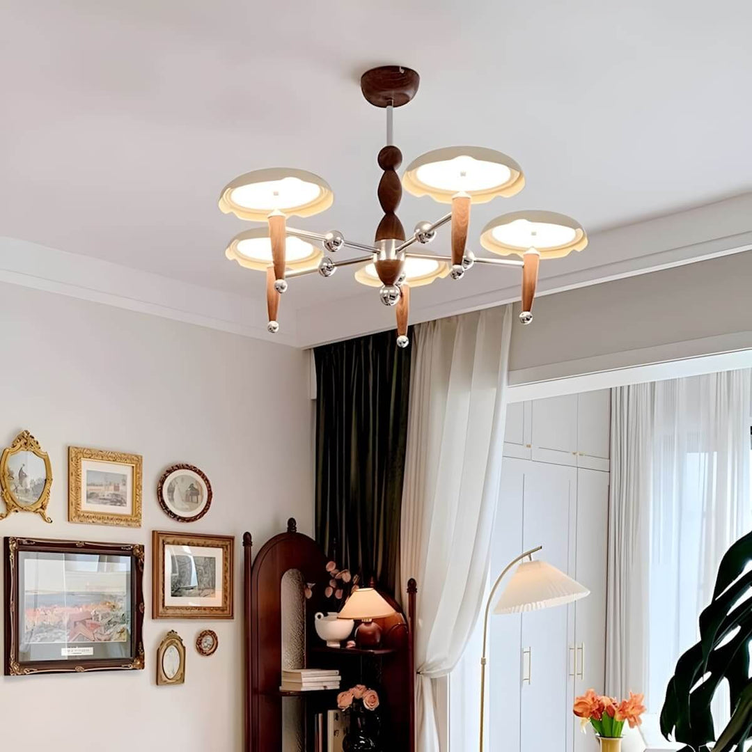 Tavren Chandelier – Mid-Century Retro Living Room Chandelier