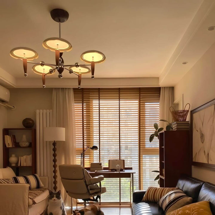 Tavren Chandelier – Mid-Century Retro Living Room Chandelier