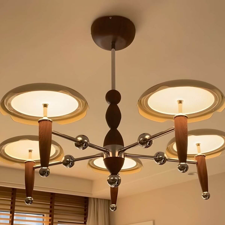 Tavren Chandelier – Mid-Century Retro Living Room Chandelier