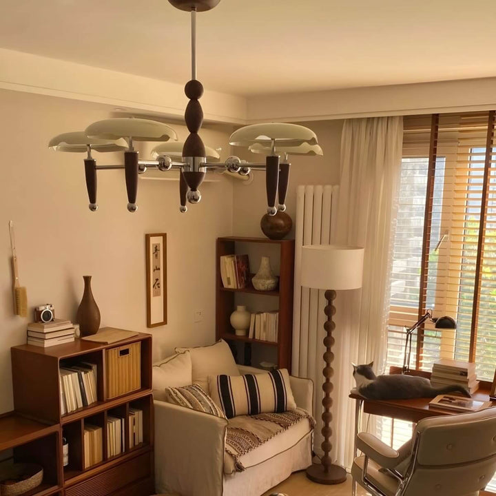 Tavren Chandelier – Mid-Century Retro Living Room Chandelier