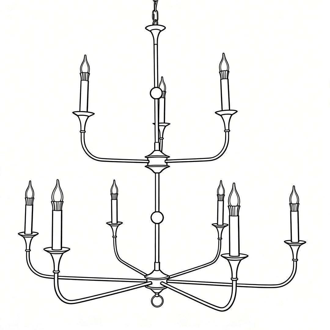 Tavro Enli Chandelier