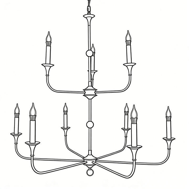 Tavro Enli Chandelier