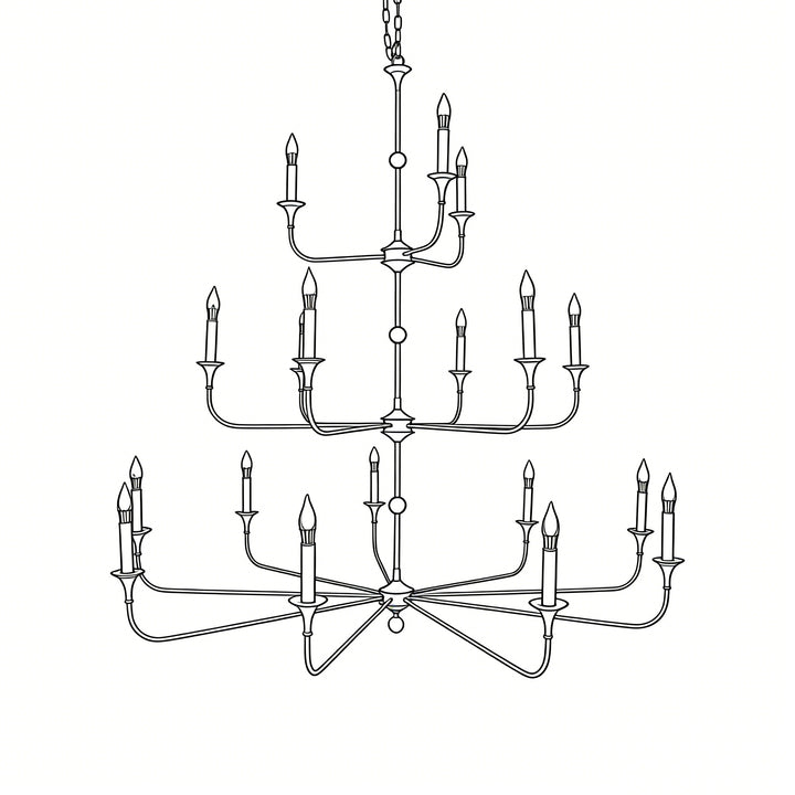 Tavro Enli Chandelier