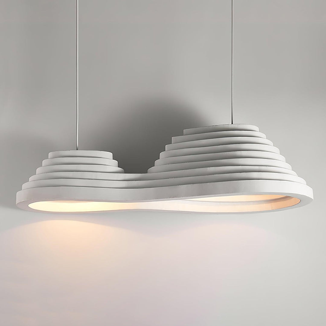 Terraces Pendant Light – Modern Resin Metal Dining Fixture | Vinlighting
