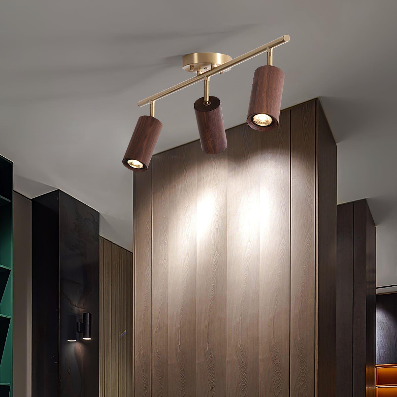 Thio Wooden Track Lighting - Vinlighting