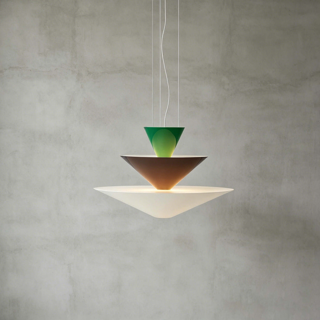 Tierney Pendant Light - Modern Layered Cone Pendant for Kitchen Island | Vinlighting