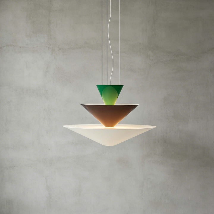 Tierney Pendant Light - Modern Layered Cone Pendant for Kitchen Island | Vinlighting