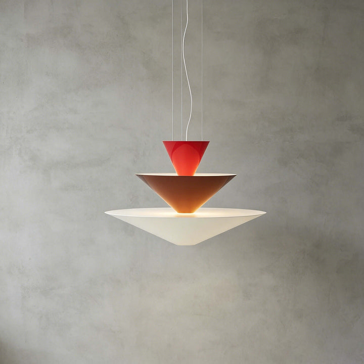 Tierney Pendant Light - Modern Layered Cone Pendant for Kitchen Island | Vinlighting