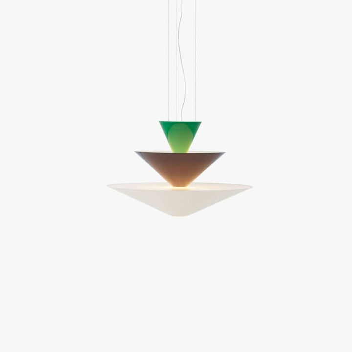 Tierney Pendant Light - Modern Layered Cone Pendant for Kitchen Island | Vinlighting