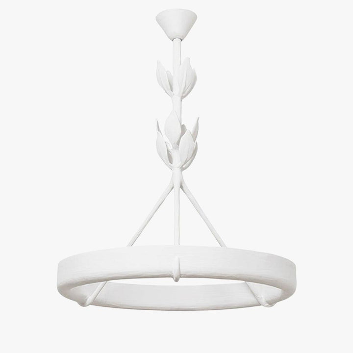 Tinsley Plaster Chandelier | Elegant Floral & Geometric Design | Vinlighting | Vinlighting