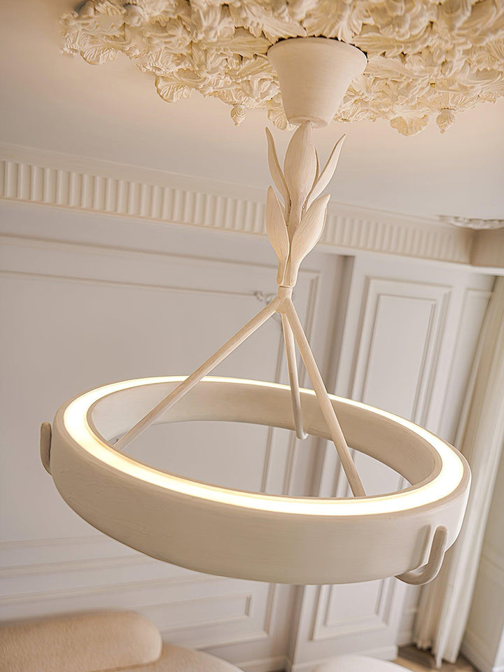 Tinsley Plaster Chandelier | Elegant Floral & Geometric Design | Vinlighting | Vinlighting