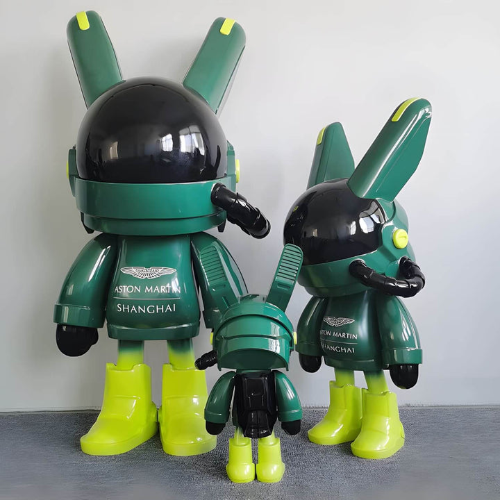 Tivla Space Bunny Sculpture – Designer Living Room Art Decor