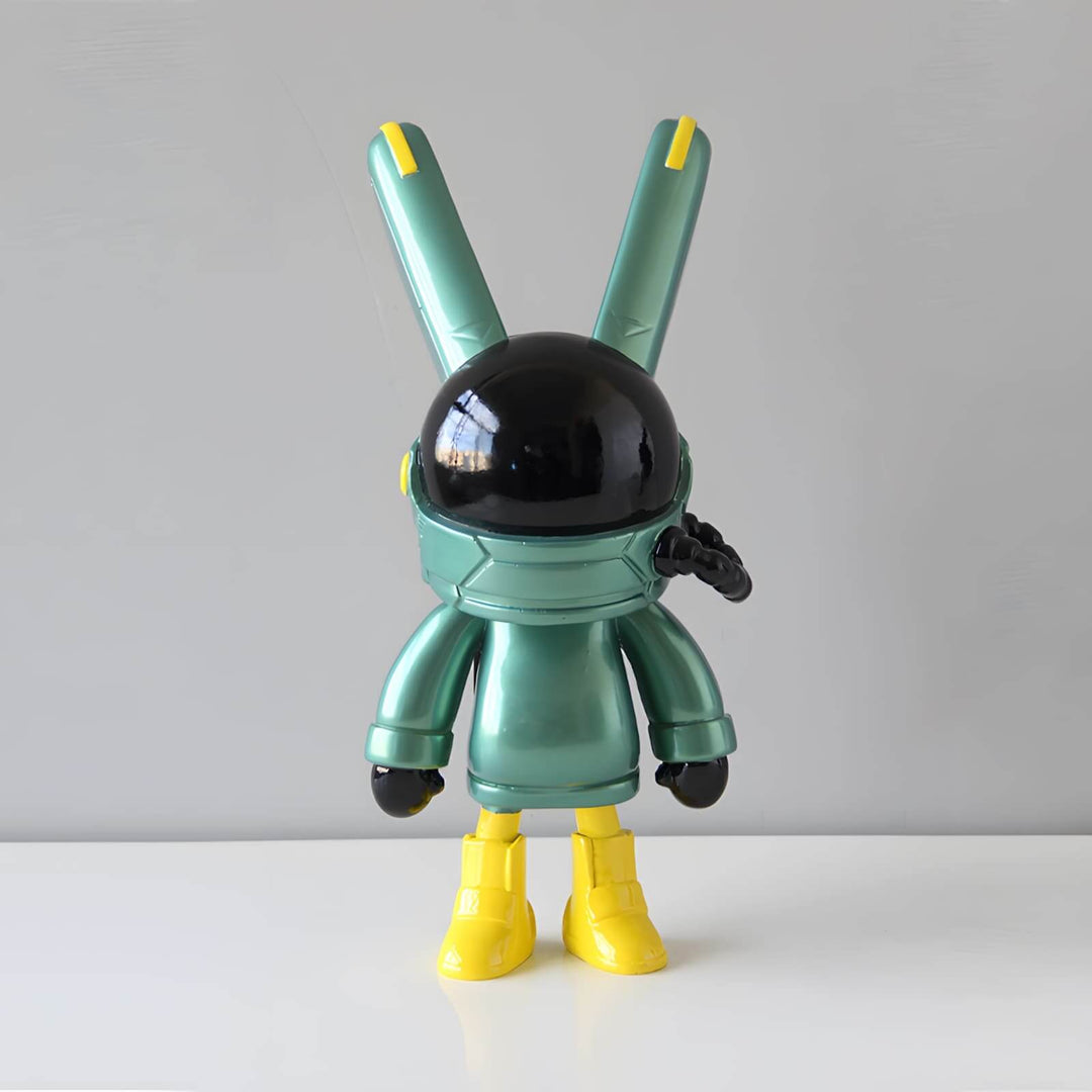 Tivla Space Bunny Sculpture – Designer Living Room Art Decor