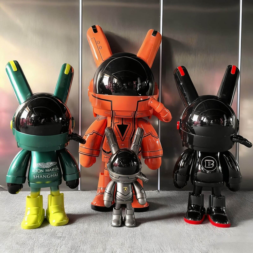 Tivla Space Bunny Sculpture – Designer Living Room Art Decor