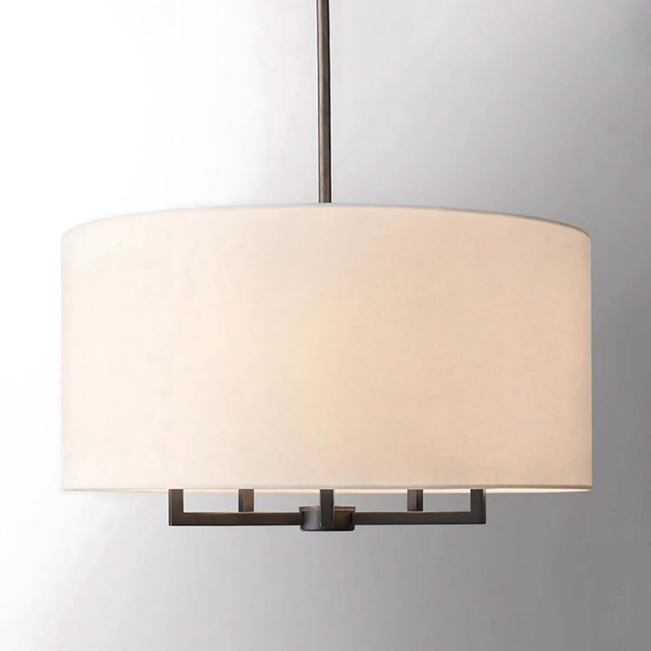 Tivorix Chandelier - French Retro Fabric Living Room Chandelier