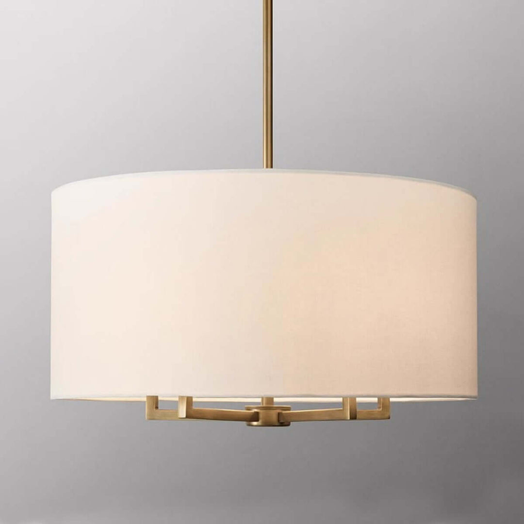 Tivorix Chandelier - French Retro Fabric Living Room Chandelier