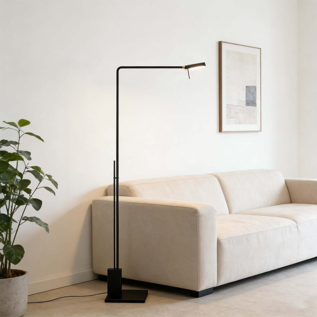 Tivra Floor Lamp Modern Minimal LED Lighting for Office & Living Room