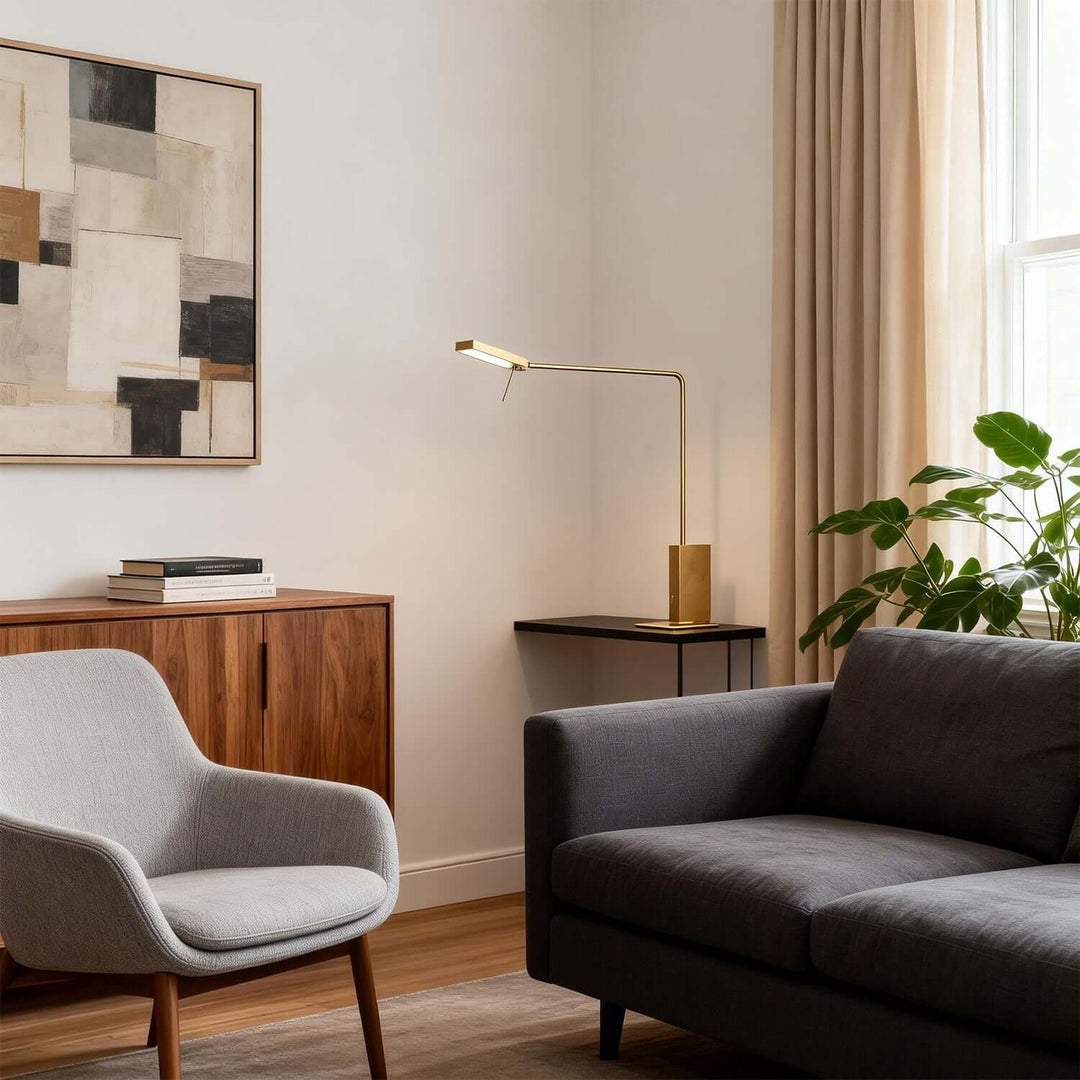 Tivra Table Lamp Modern Minimal Office Lighting