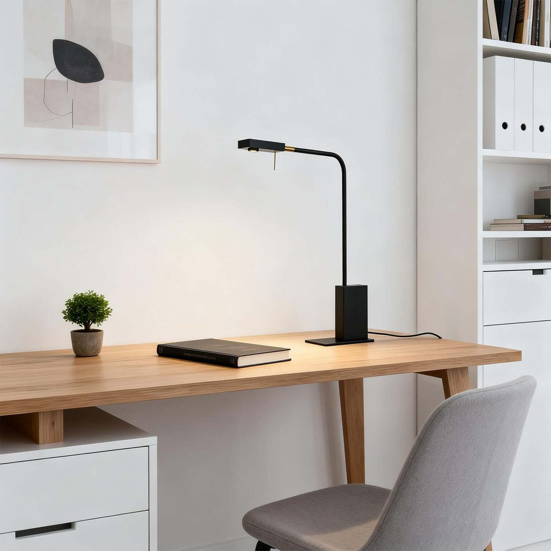 Tivra Table Lamp Modern Minimal Office Lighting