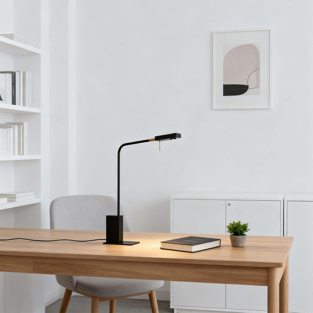 Tivra Table Lamp Modern Minimal Office Lighting