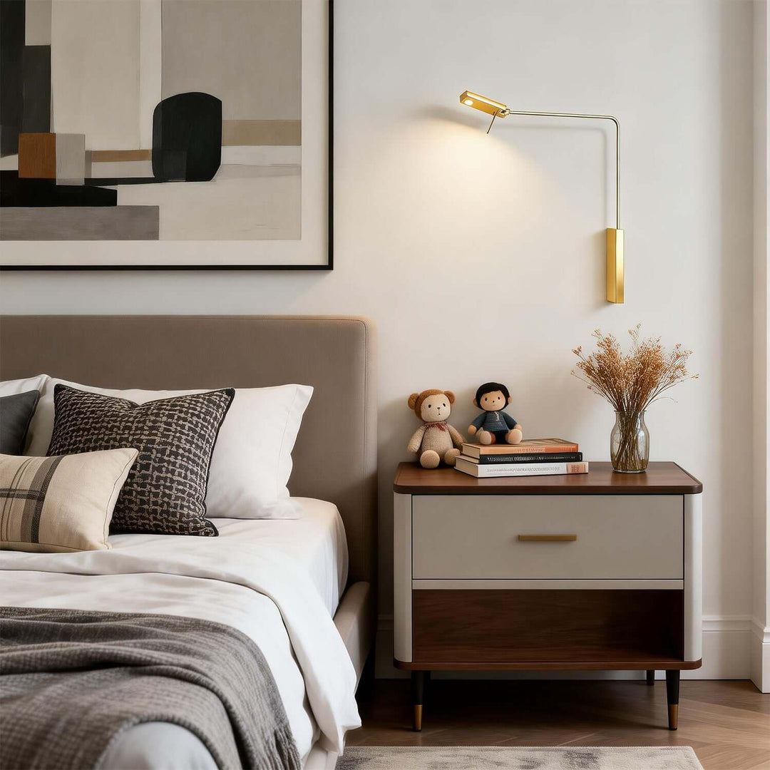 Tivra Wall Light Modern Minimal LED Bedside Lighting