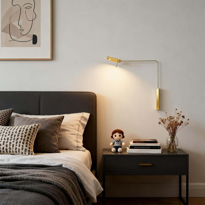 Tivra Wall Light Modern Minimal LED Bedside Lighting