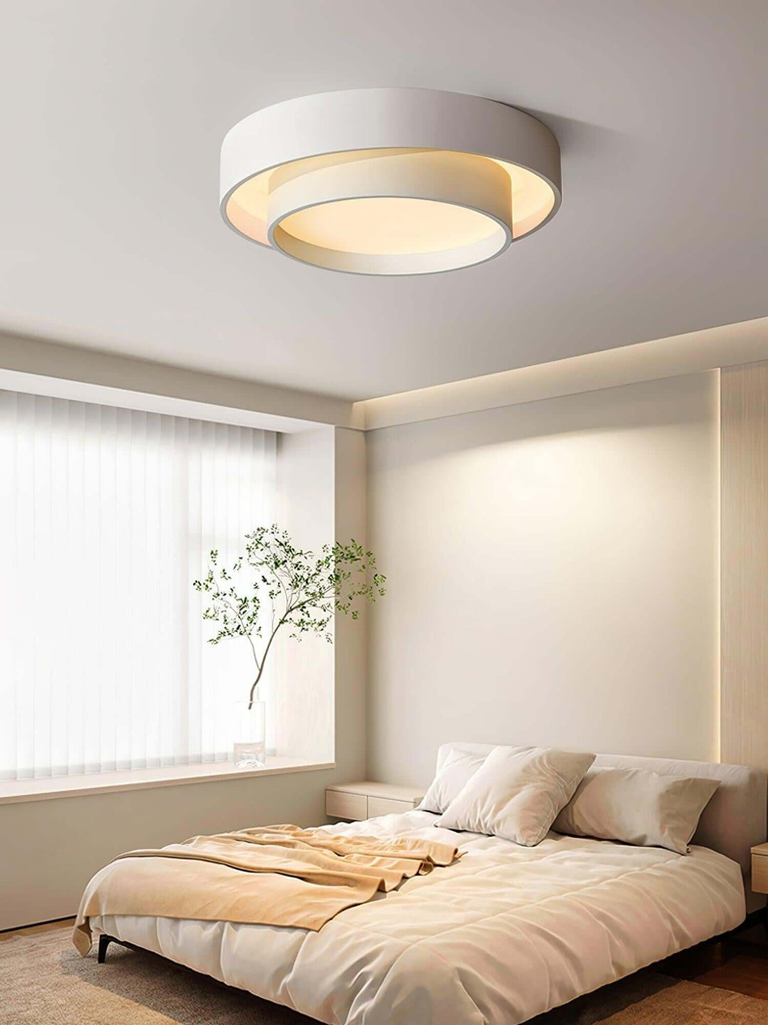 Tivronix Ceiling Lamp – Nordic Minimalist Modern Lighting for Bedrooms