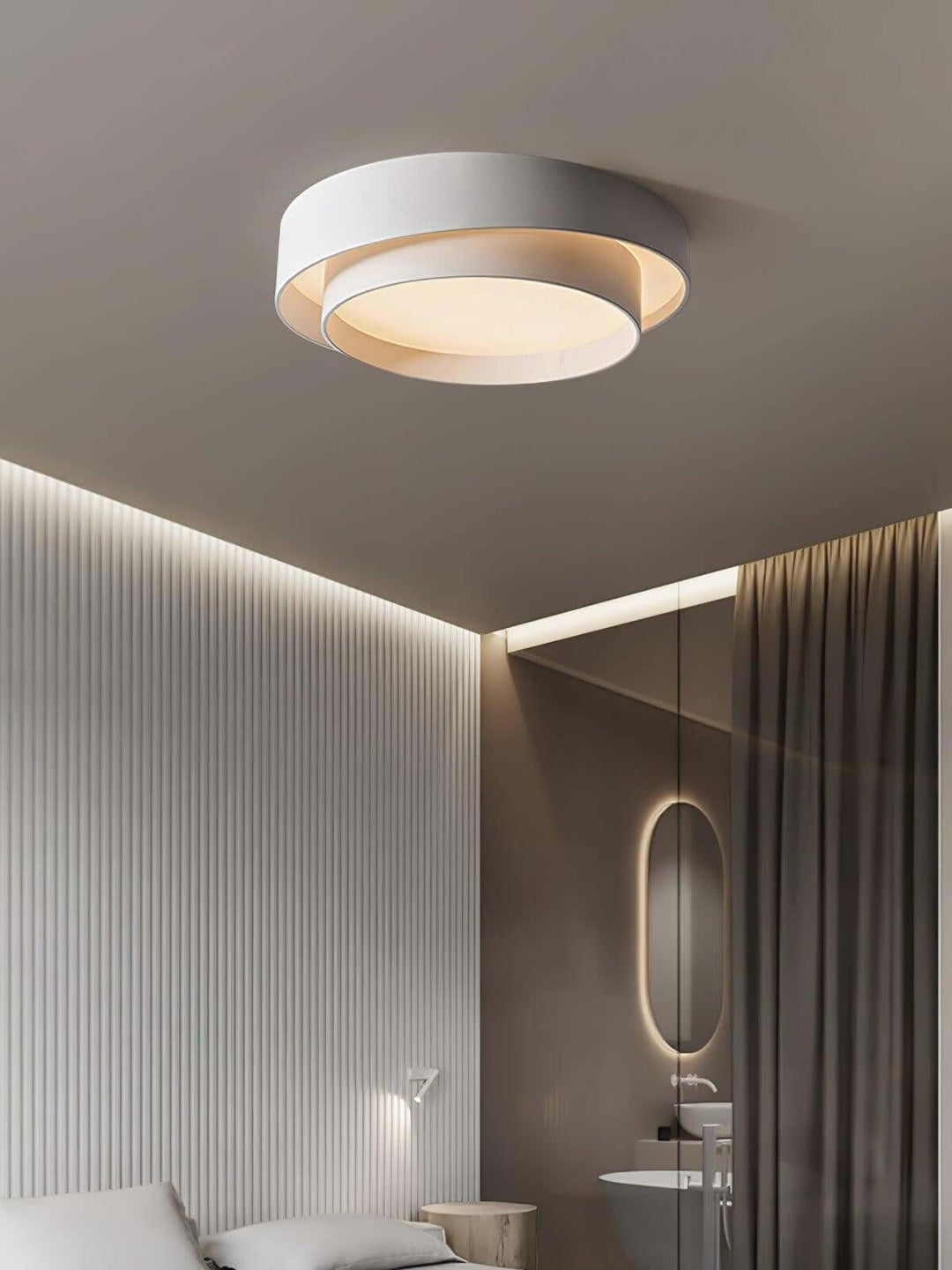 Tivronix Ceiling Lamp – Nordic Minimalist Modern Lighting for Bedrooms