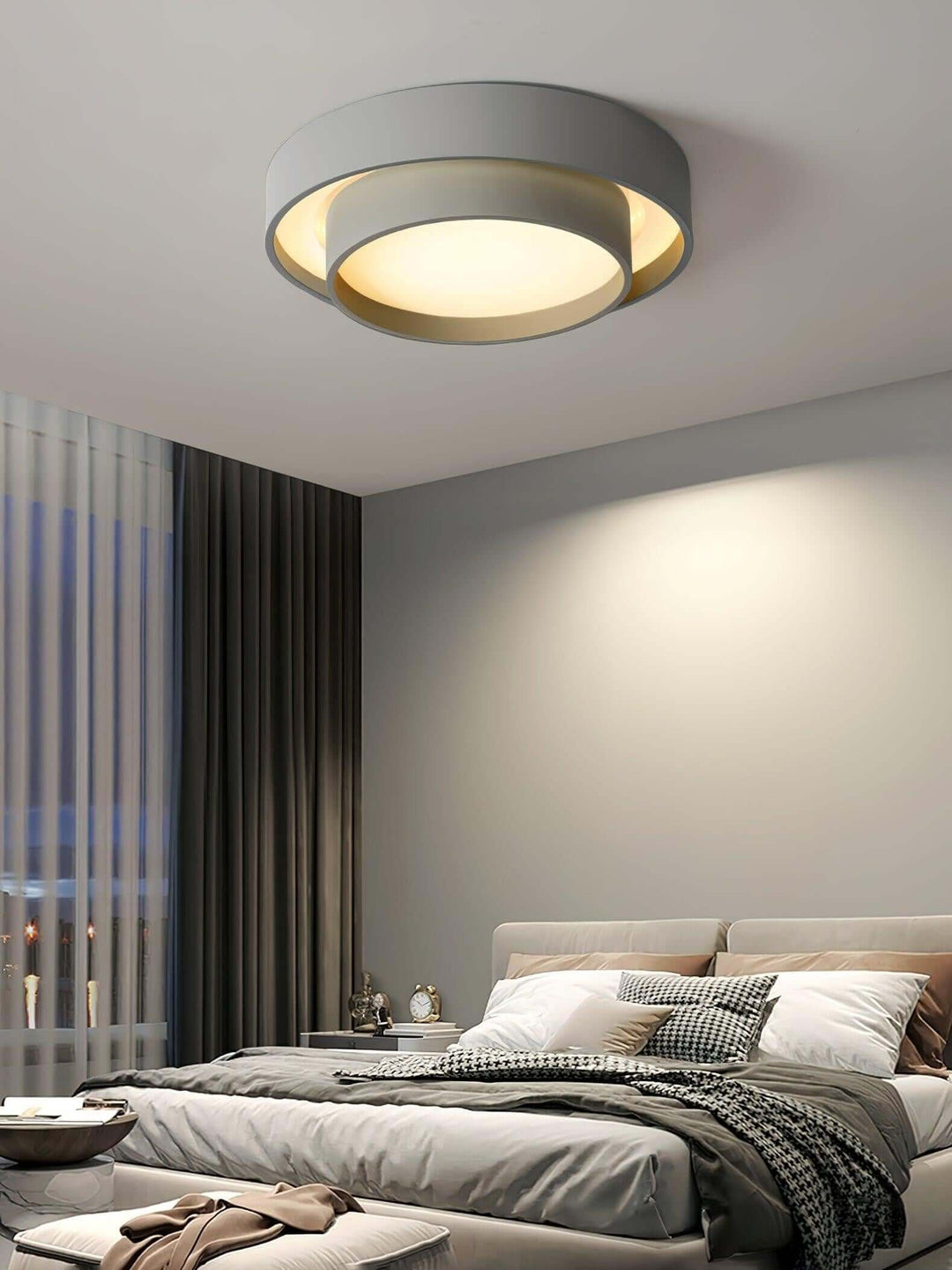 Tivronix Ceiling Lamp – Nordic Minimalist Modern Lighting for Bedrooms