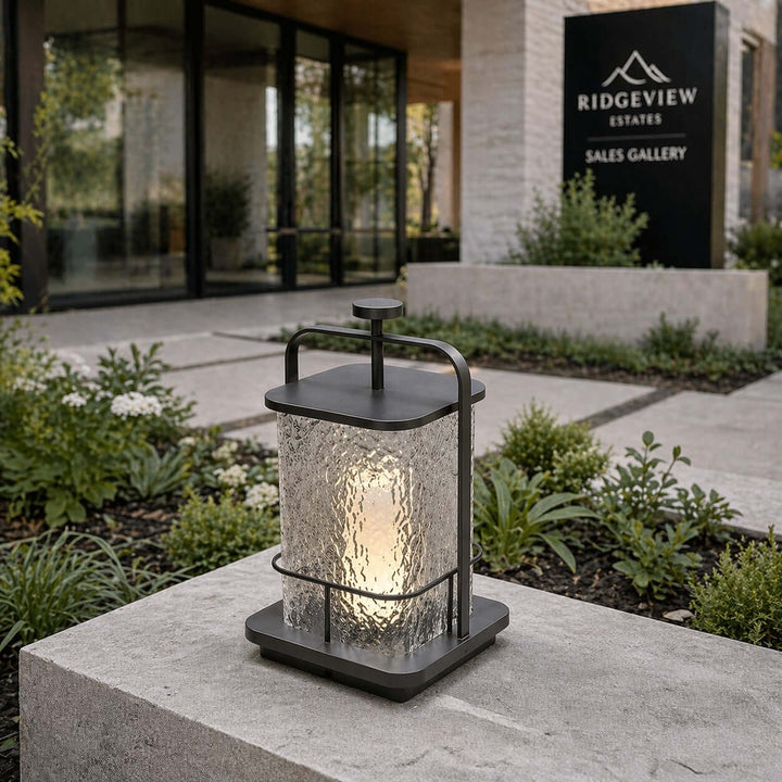 Tovira Outdoor Garden Lamp - Outdoor Glass Landscape Light