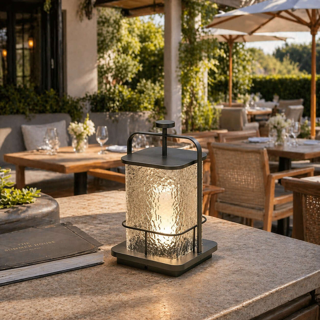 Tovira Outdoor Garden Lamp - Outdoor Glass Landscape Light