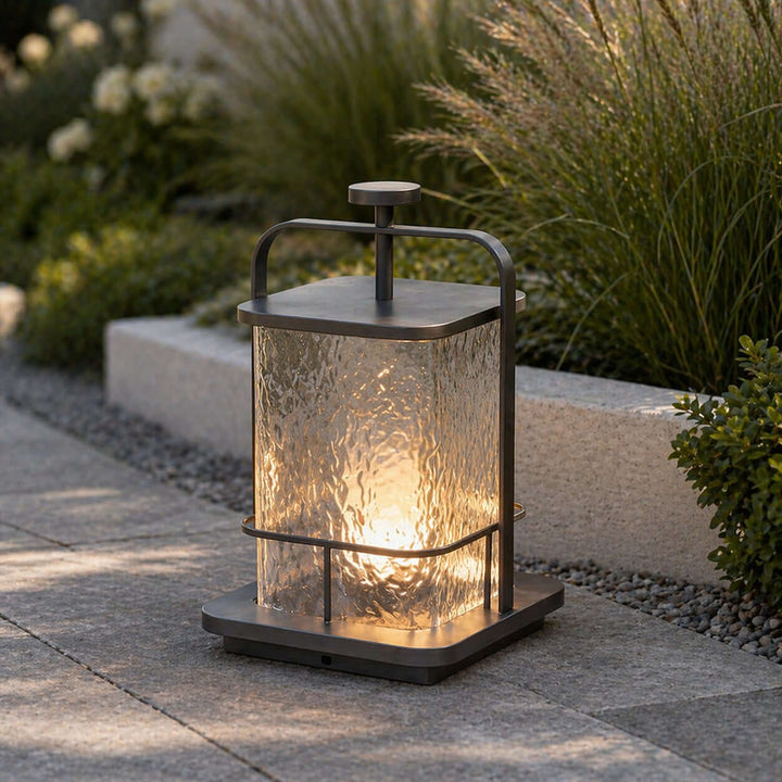 Tovira Outdoor Garden Lamp - Outdoor Glass Landscape Light