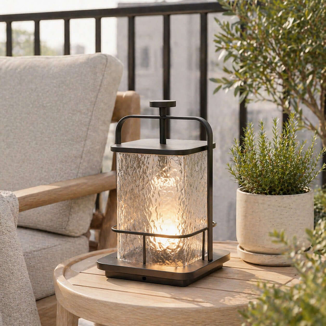 Tovira Outdoor Garden Lamp - Outdoor Glass Landscape Light