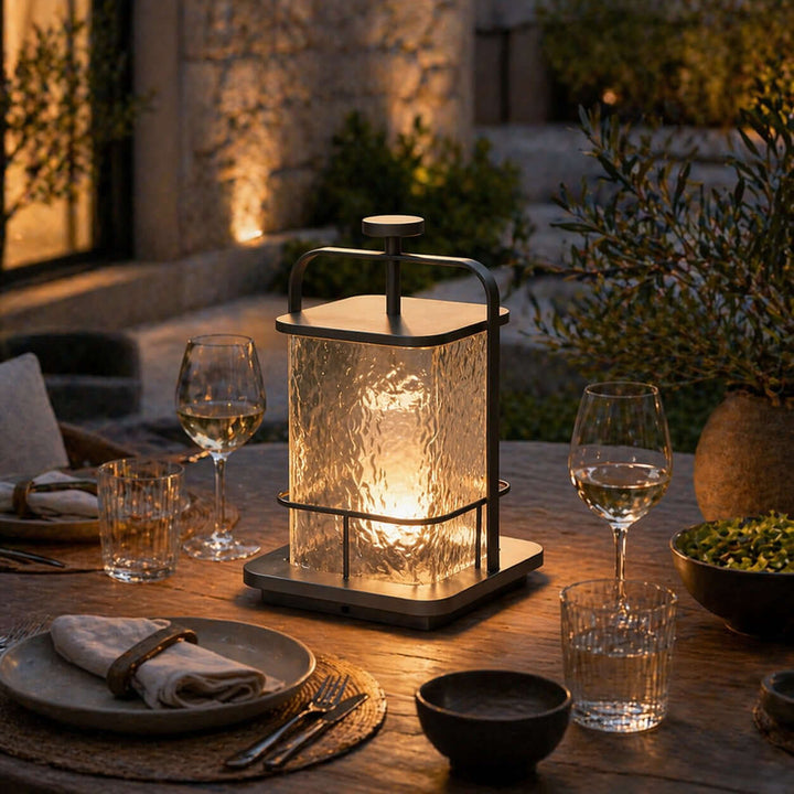 Tovira Outdoor Garden Lamp - Outdoor Glass Landscape Light