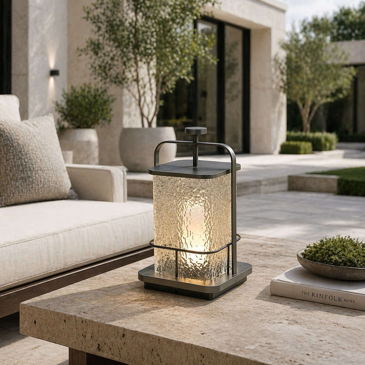 Tovira Outdoor Garden Lamp - Outdoor Glass Landscape Light