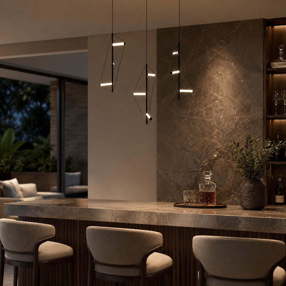 Trellen Chandelier - Modern Minimal Geometric Decor Light | Vinlighting