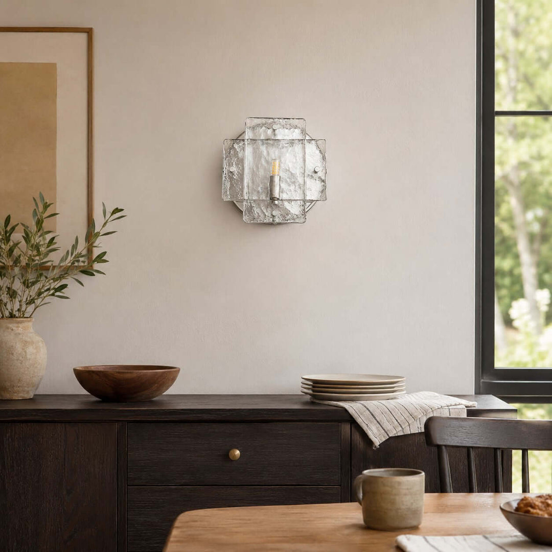 Trevano Wall Sconce - Minimalist Glass Wall Light Design Decor | Vinlighting