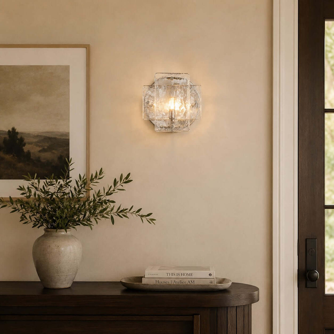 Trevano Wall Sconce - Minimalist Glass Wall Light Design Decor | Vinlighting