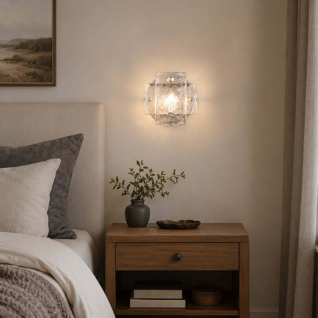 Trevano Wall Sconce - Minimalist Glass Wall Light Design Decor | Vinlighting