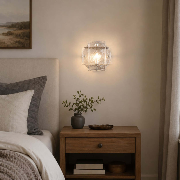 Trevano Wall Sconce - Minimalist Glass Wall Light Design Decor | Vinlighting
