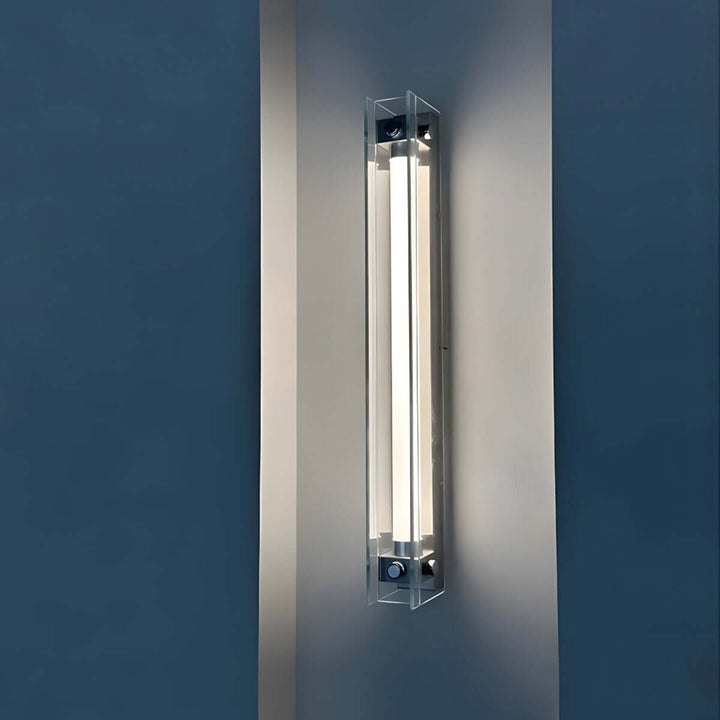 Trevia Wall Lamp | Minimalist Industrial Style Long Glass Lighting