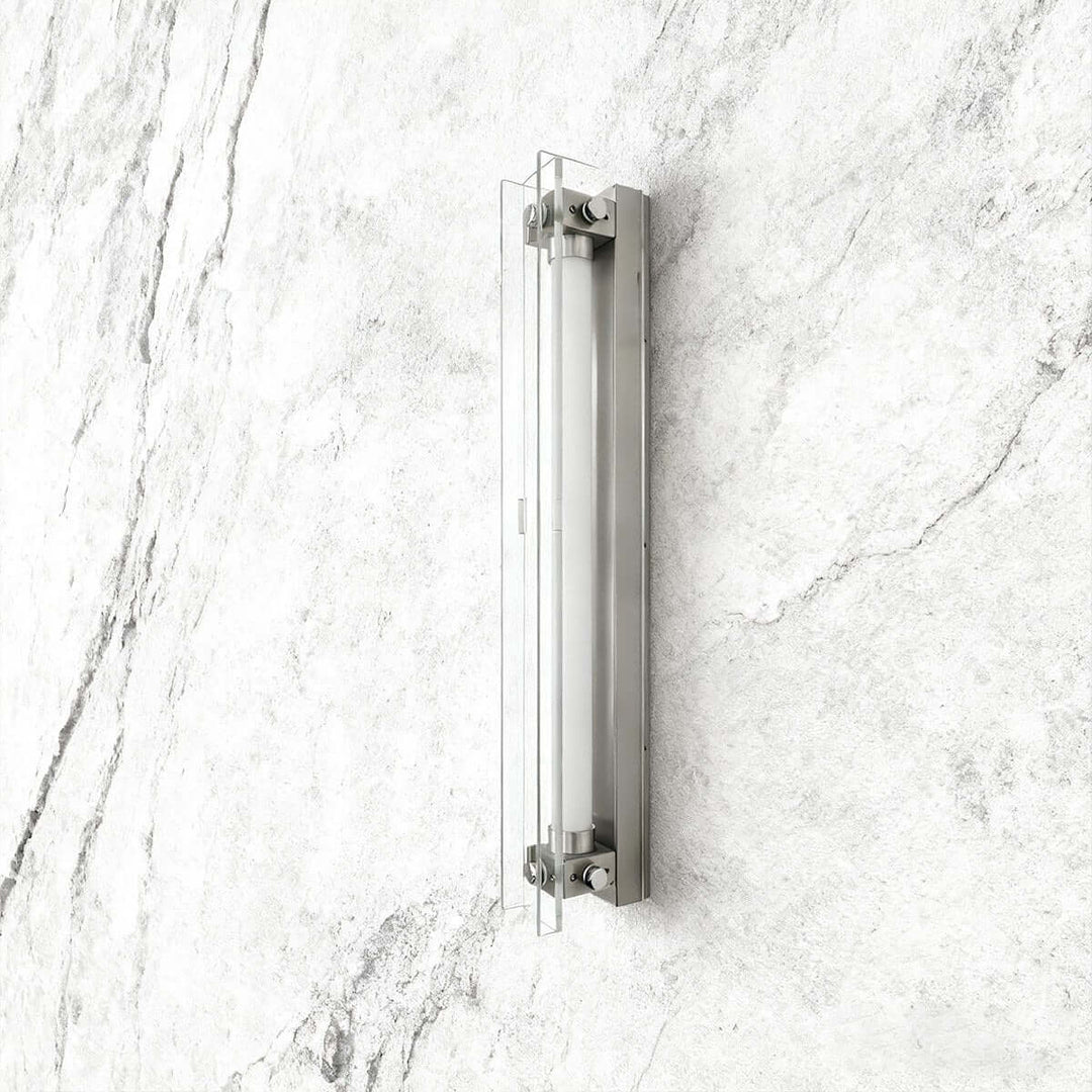 Trevia Wall Lamp | Minimalist Industrial Style Long Glass Lighting