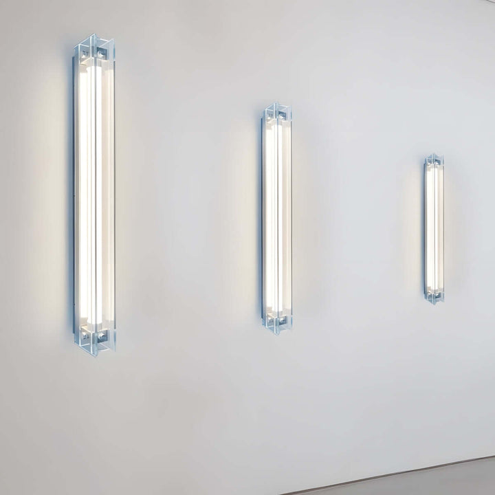 Trevia Wall Lamp | Minimalist Industrial Style Long Glass Lighting