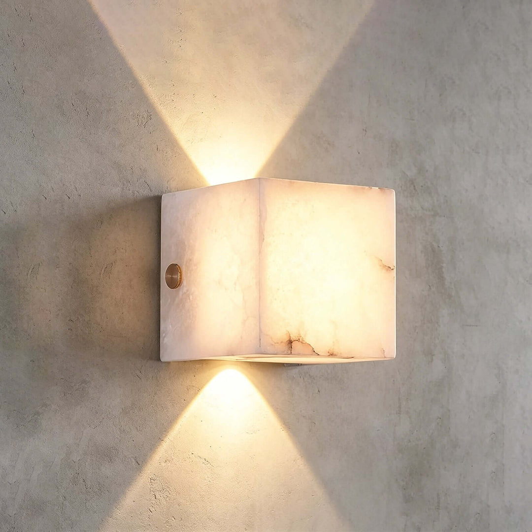 Trevora Wall Light - Minimalist Geometric Courtyard Lighting