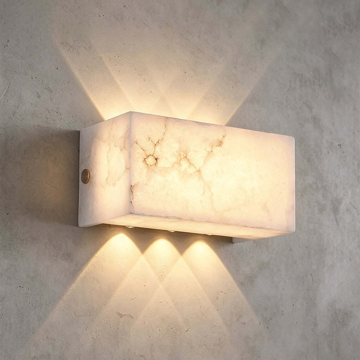 Trevora Wall Light - Minimalist Geometric Courtyard Lighting